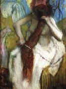 Edgar Degas Woman Combing Her Hair china oil painting reproduction